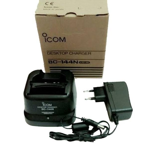 Icom BC-144 Charger HT IC-V8 IC-A24 BC144 ICV8 IC V8 BP210 Icom Icom BC-144 Charger HT IC-V8 IC-A24 