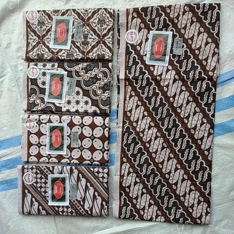 tapih halus spesial putih dan cokelat