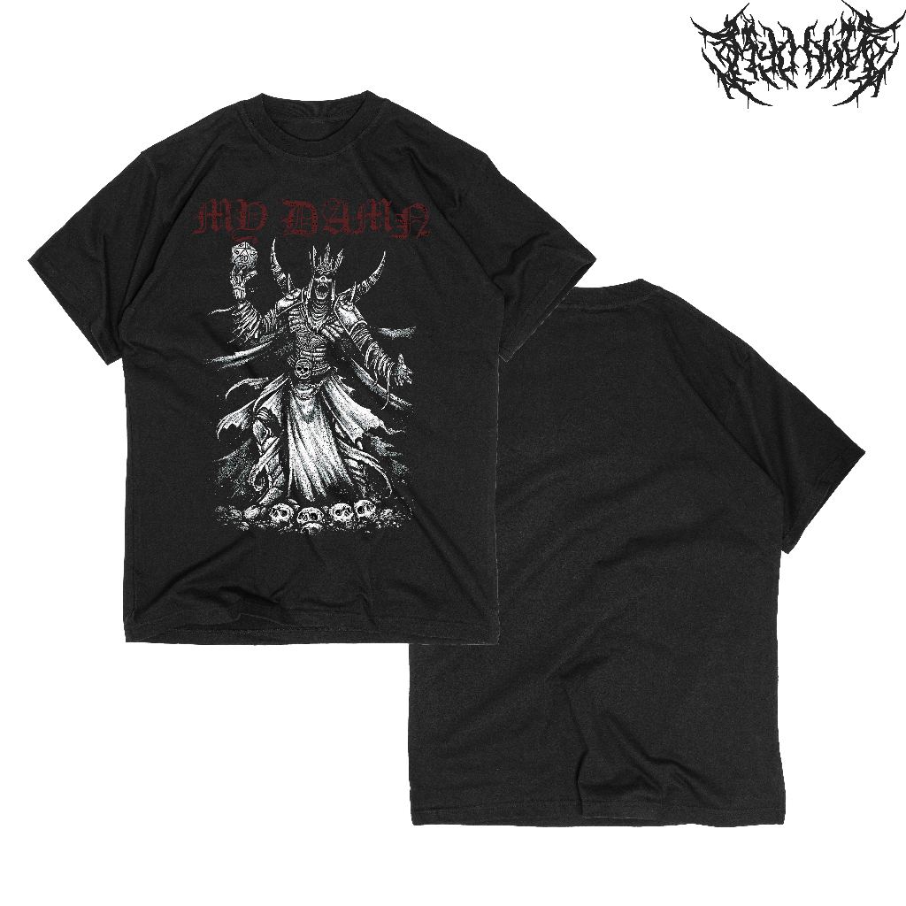 MY DAMN - Setan Iblis Neraka Tshirt - Black