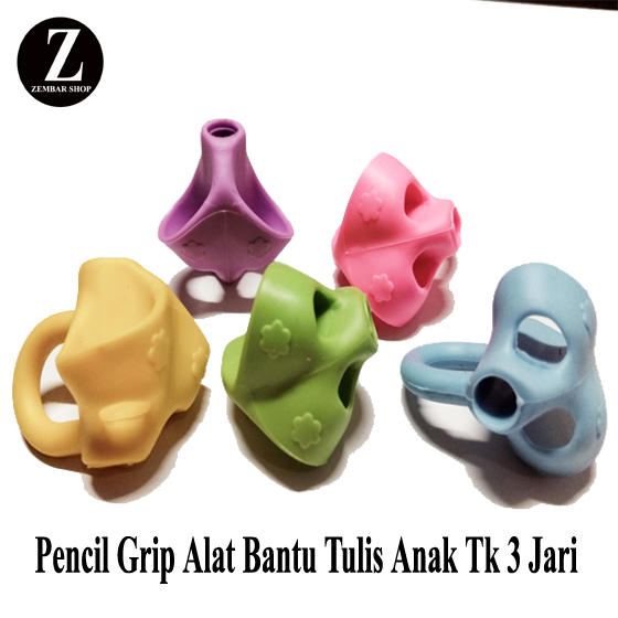 

Karet Pencil Grip Tulis Anak Tk 3 Jari/Karet 3 Jari Membantu Belajar menulis/Pegang Pensil 3jari