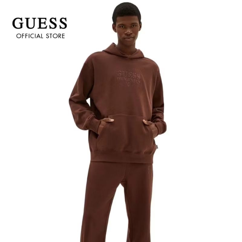 Guess Men - GO SHAWN KIT LOGO HOODIE - M1RQ06K9YH6