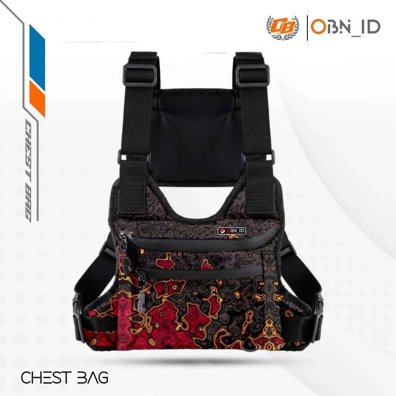 RB New Rainbow Chest Rig Bag Tactical Tas Pelindung Dada Tas Rompi Pria Keren Murah Tas Terbaru 2024