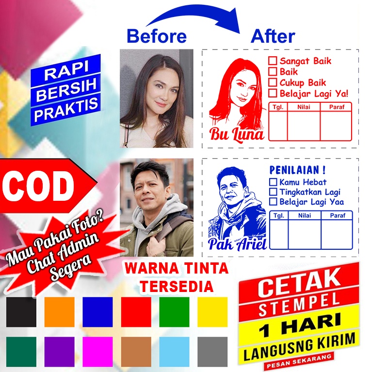 

ShareNow STEMPEL PENILAIAN GURU SISWA SEKOLAH