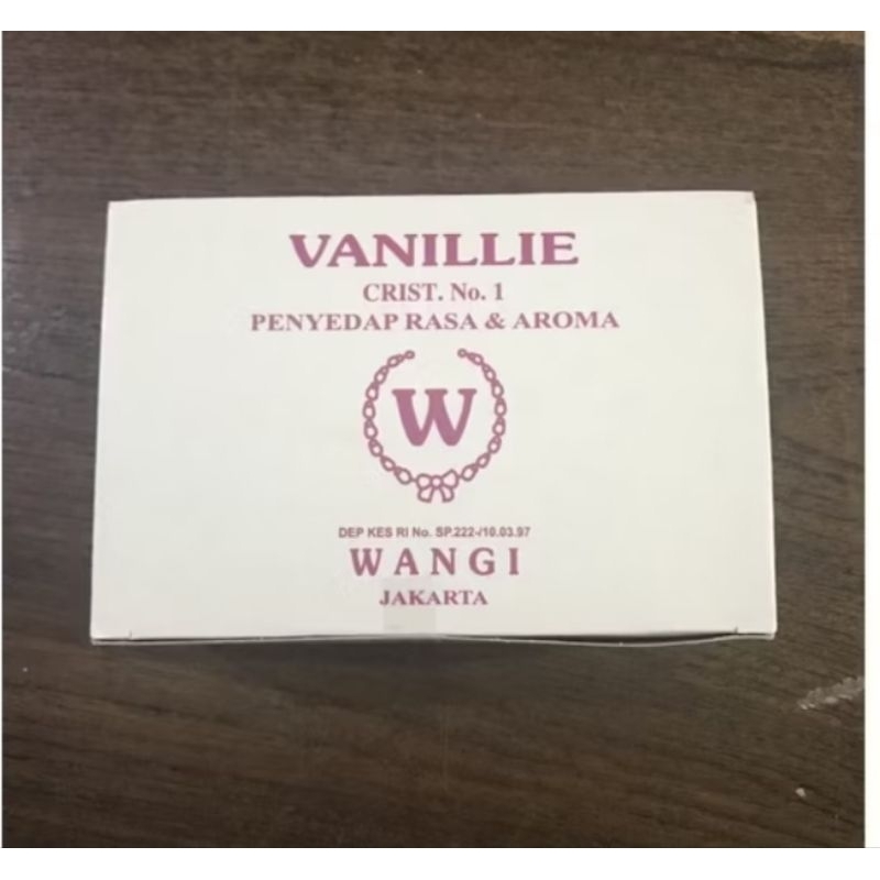 

vanilli penyedap rasa dan aroma