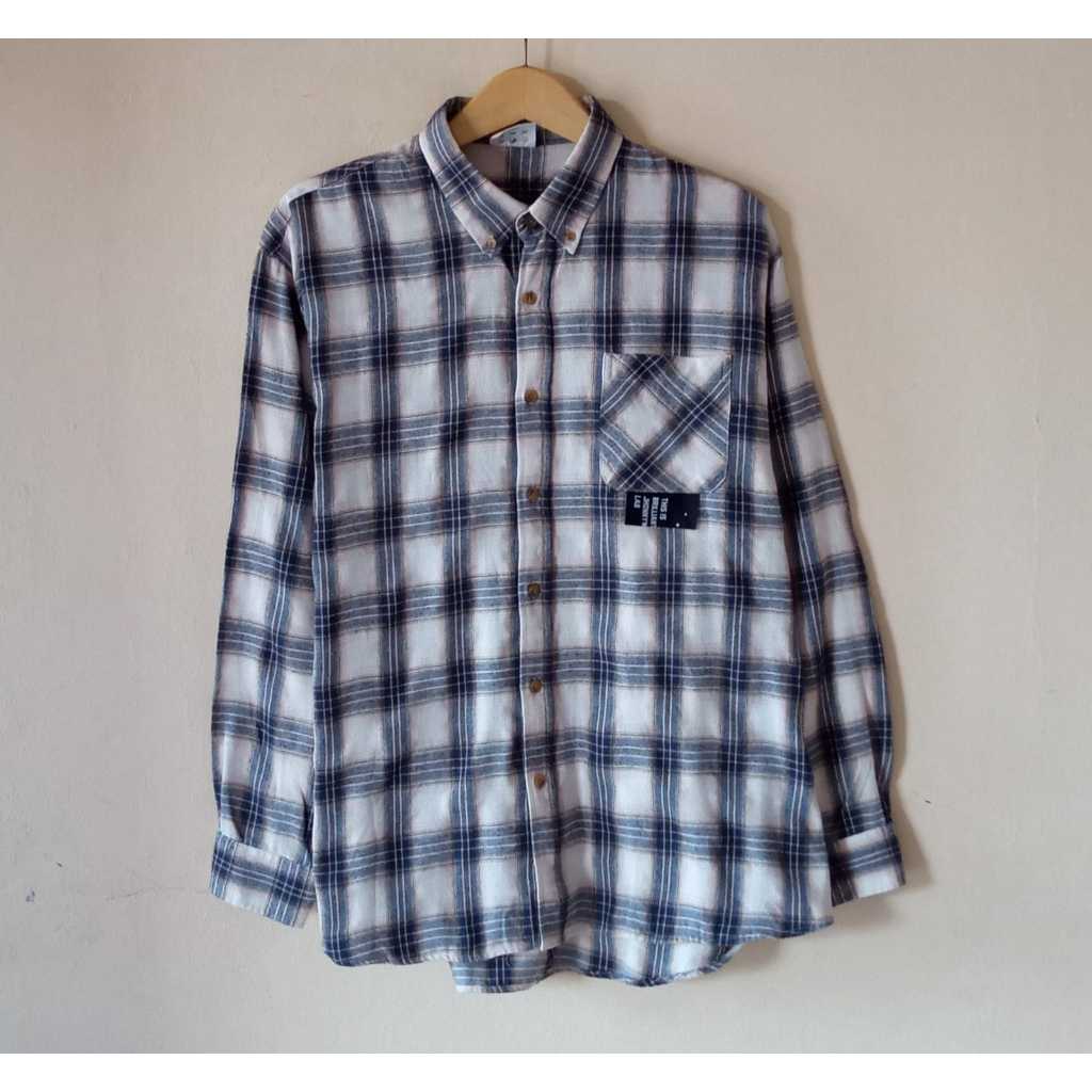 kemeja veterano kemeja jumbo kemeja big size kemeja flanel jhonny west jumbo second