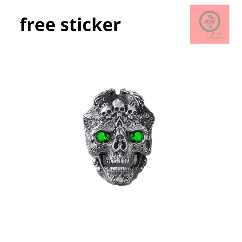 cincin tengkorak