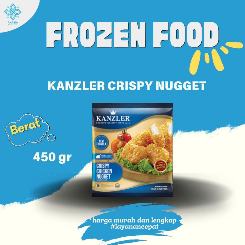 

Nugget kanzler Crispy 450GR