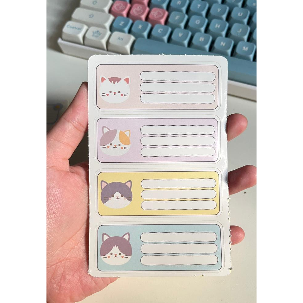 

STIKER LABEL NAMA KARAKTER LUCU UNTUK ANAK