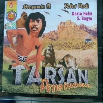 VCD Original Tarzan Pensiun Feat Benyamin Sueb, Darto Helm , Bagyo