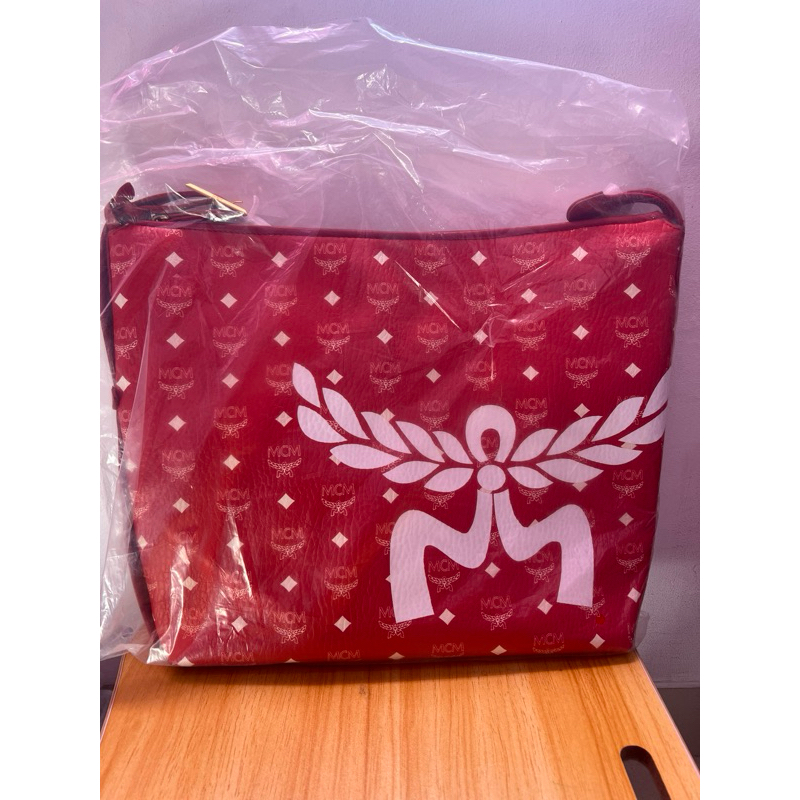 MCM SLING BAG MIRROR (full KULIT ASLI)