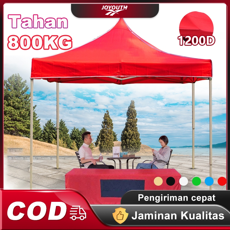 JOY Tenda lipat/Tenda lipat 2x2/tenda jualan 3x3/Tenda Bazar/Tenda Dagang otomatis