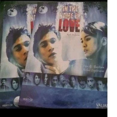 VCD Original In The Name Of Love Feat Vino G Bastian dan Acha Septriasa