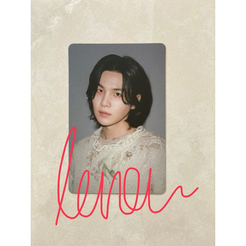 [OFFICIAL] PC PHOTOCARD D-Day BTS SUGA AGUST D Target US Abu