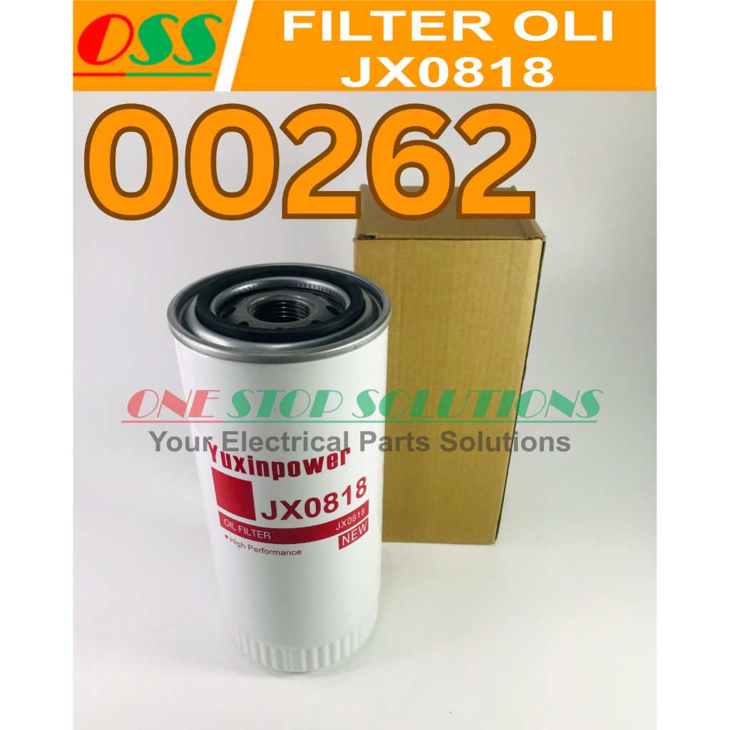 FILTER OLI OIL FILTER FILTER SOLAR FUEL FILTER JX0818 GENSET