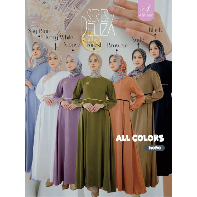 Gamis Deliza  Gamis Dewasa  by Afsheen