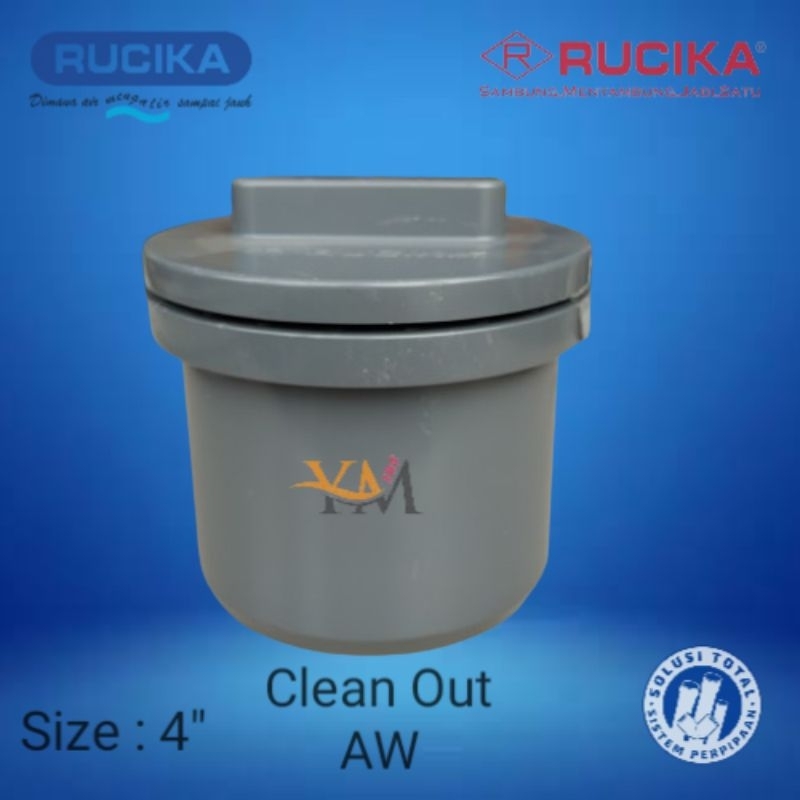 Clean Out  CO AW PVC Rucika 4 Inch