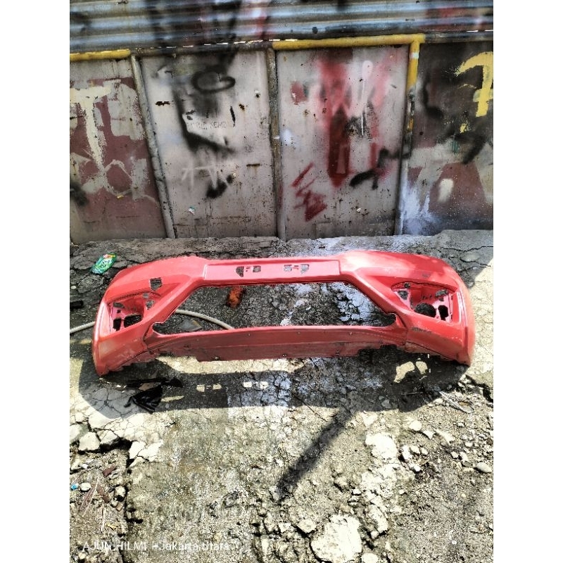 bemper depan honda jazz
