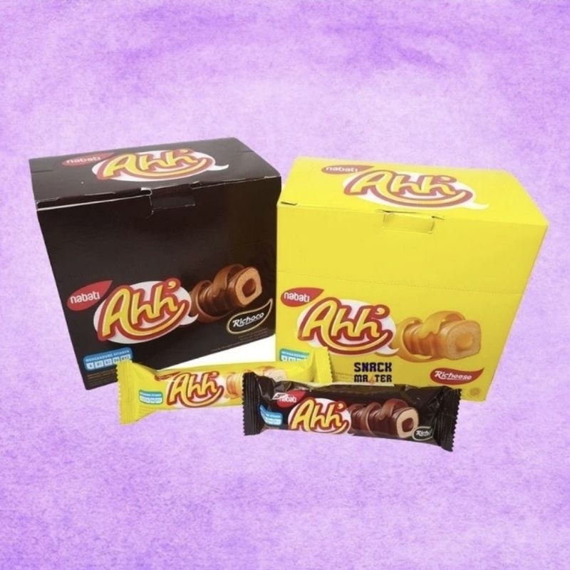 

Ahh Richeese Richoco Cokelat dan Keju 1 box isi 20 bks