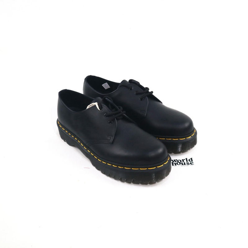 dr martens 1461 bex black smooth