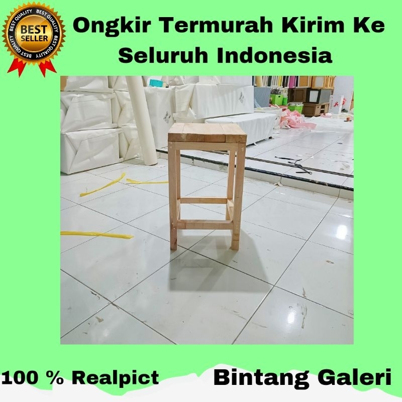 Kursi Cafe Tinggi 50cm Kursi Bar Kursi Bangku Bakso Murah