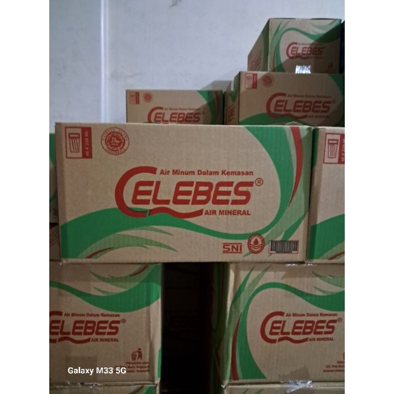 

Celebes Air Minum Gelas 220 ml 1 dus isi 48