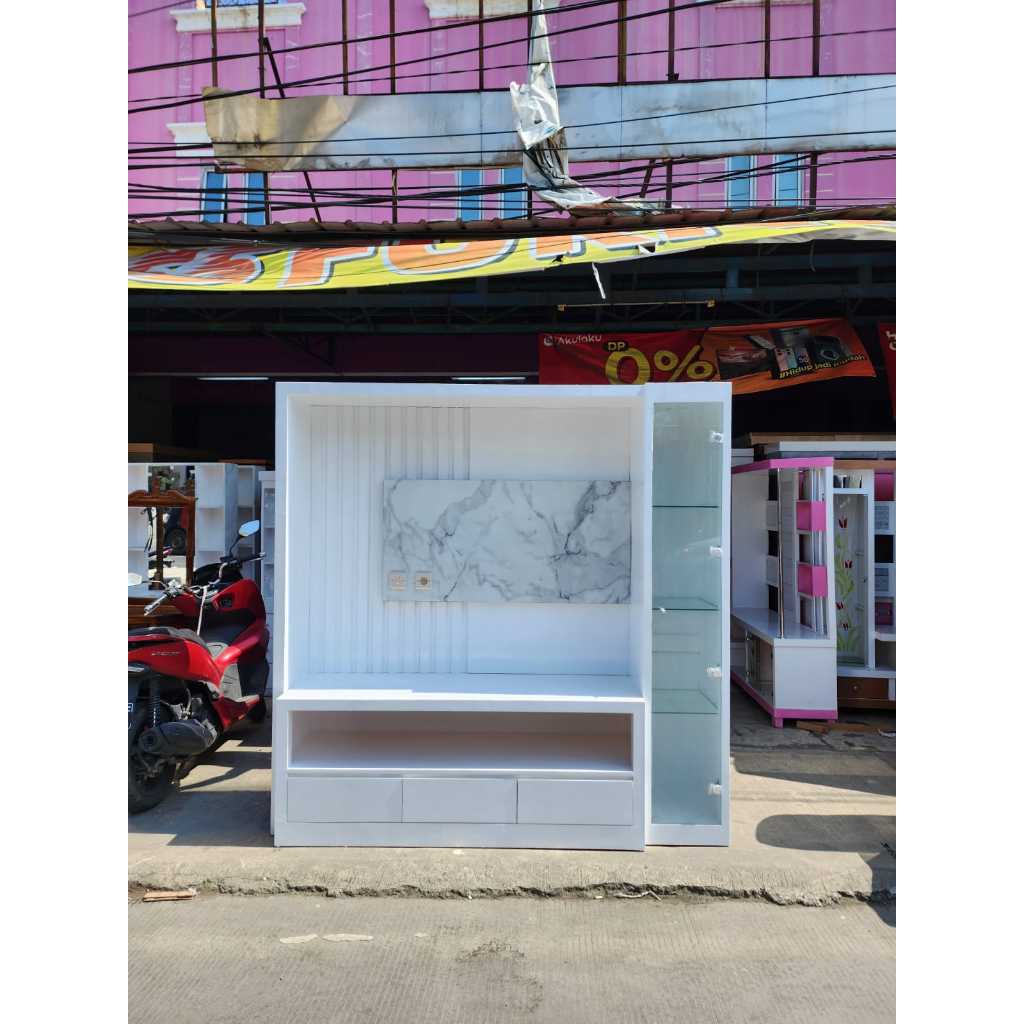 PENYEKAT RUANGAN / LEMARI TV / BUFFET TV