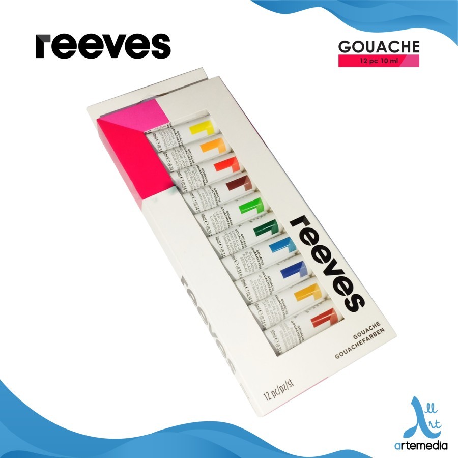 

Cat Guas Reeves Gouache Paint Color Tube Set