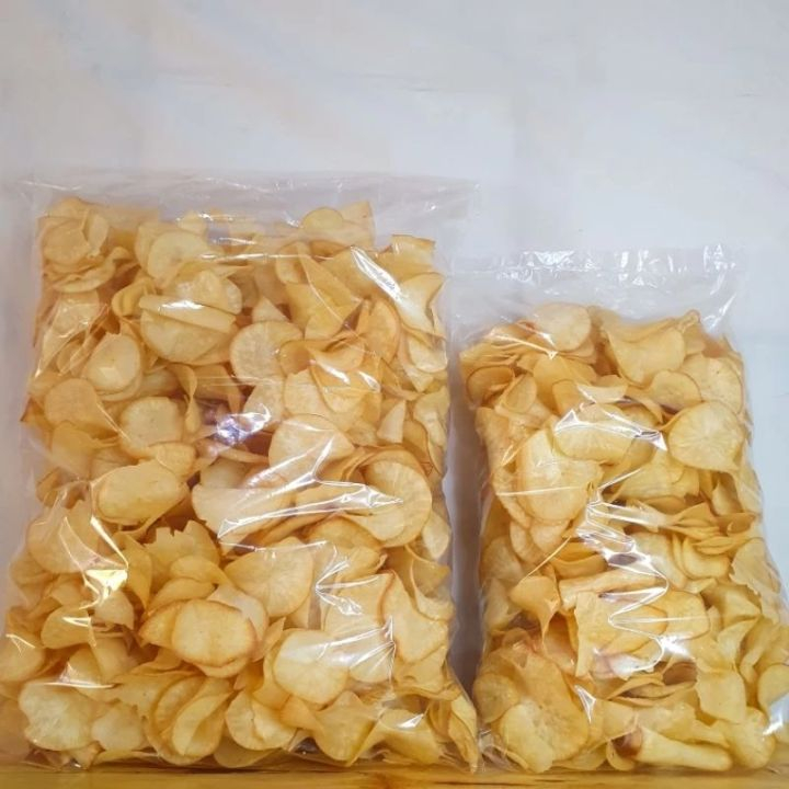 

KERIPIK SINGKONG RASA ASIN BERAT 500 GRAM