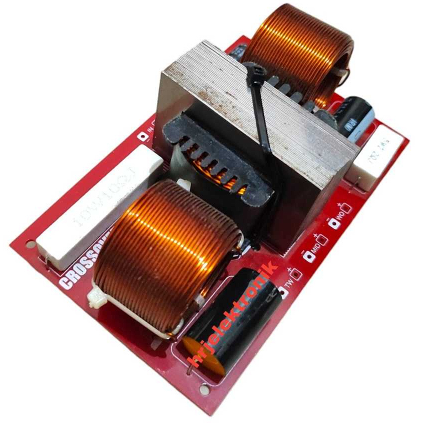 Crossover 3 Way 900 Watt Crossover 3 way