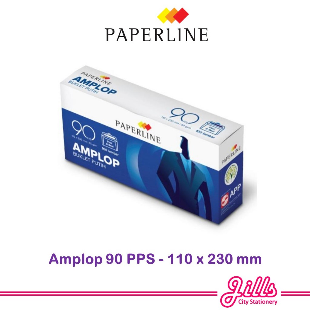 

Paperline Amplop Putih no.90 (1 Dus kecil isi 100 Pcs)