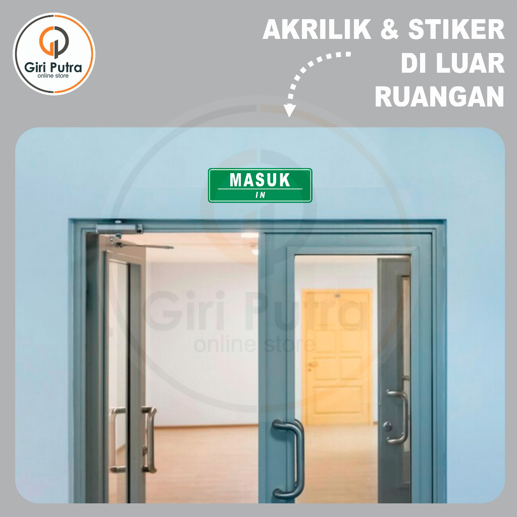 

AKRILIK & STIKER RAMBU PENUNJUK RUANGAN DLL