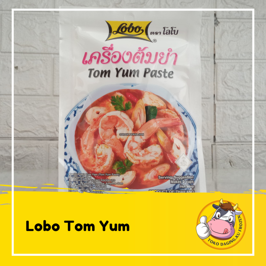 

Lobo Tom Yum - Paste Halal Bumbu Tomyum 30ML Halal Higenis