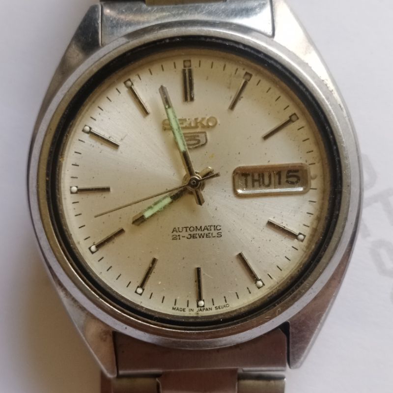 Seiko 7s26 3040 automatic nyala ada minus