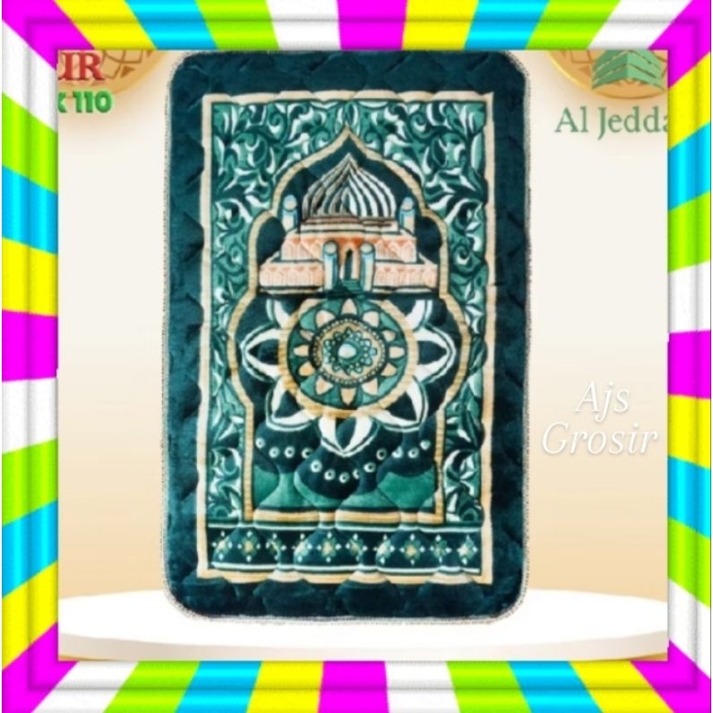 AJSSTORE Sajadah Tebal Al Jeddah non Rumbai