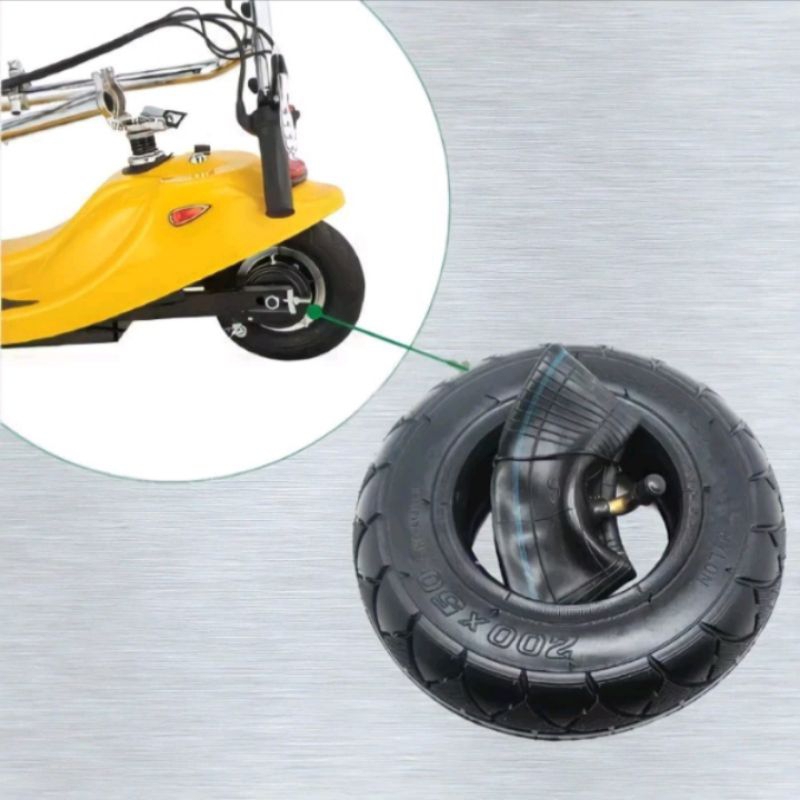 ban dalam & luar scooter selis - mr jackie ukuran 200x50