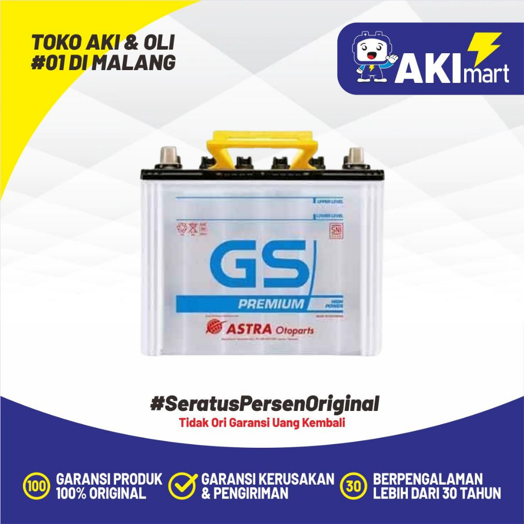 GS Astra Premium NX110-5L Aki Mobil