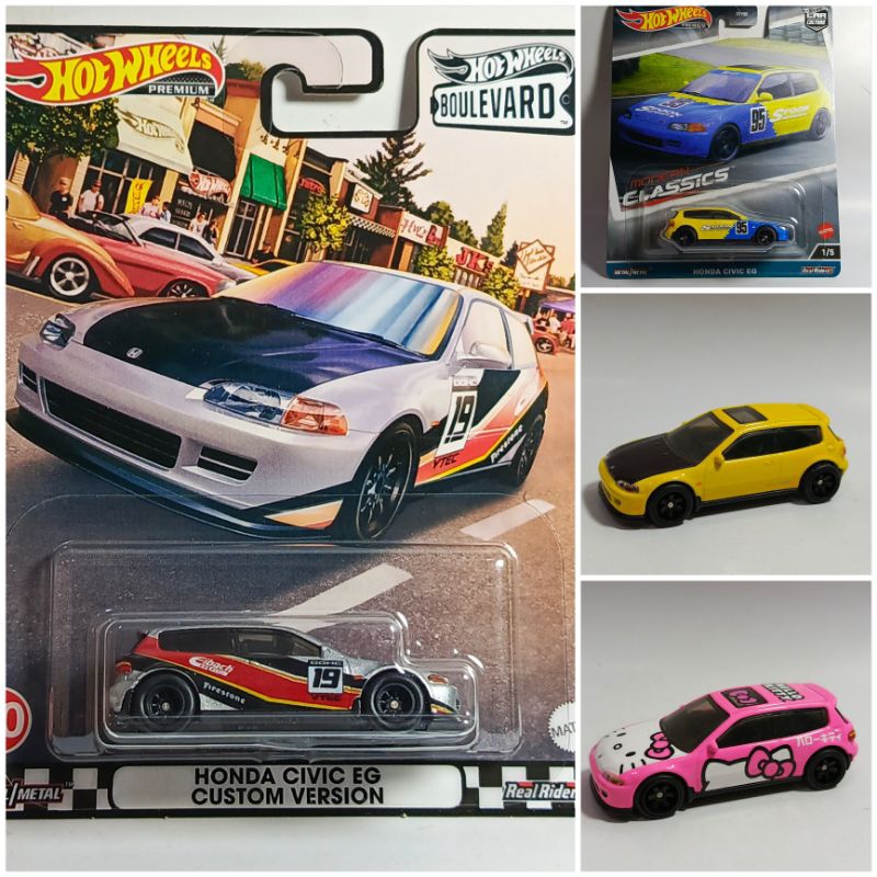 Hot wheels Premium honda civic EG