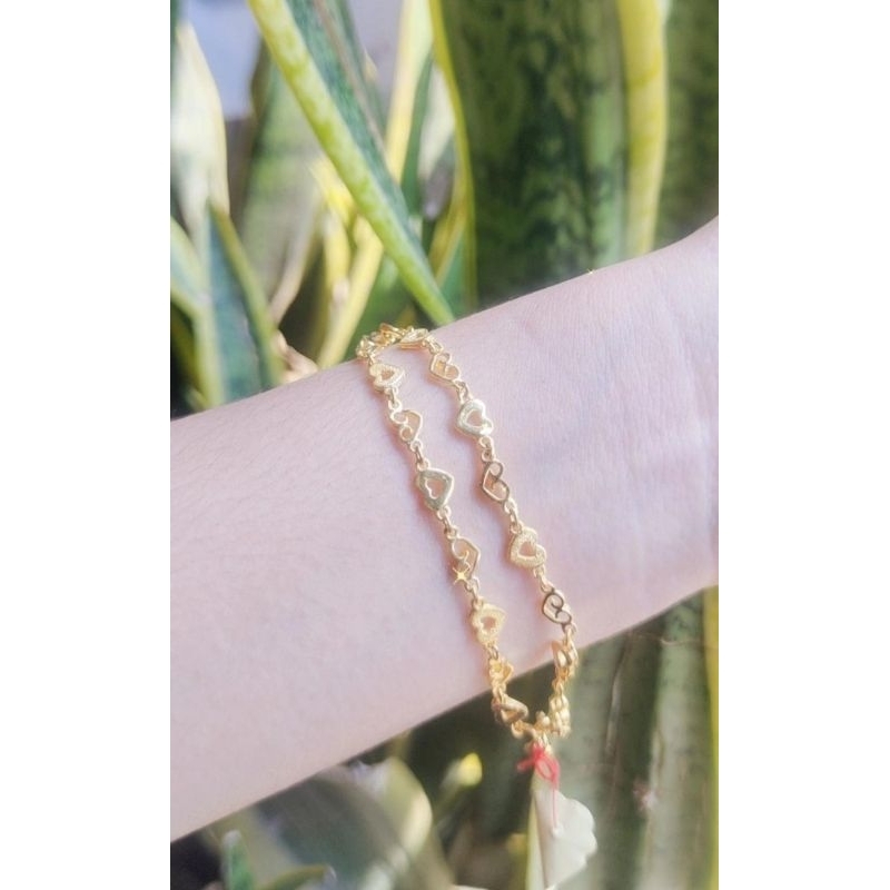 gelang love emas 99,99