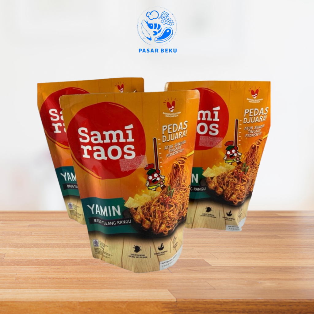 

Sami Raos Mie Yamin Baso Tulang Rangu 210gr Pasar Beku Padang