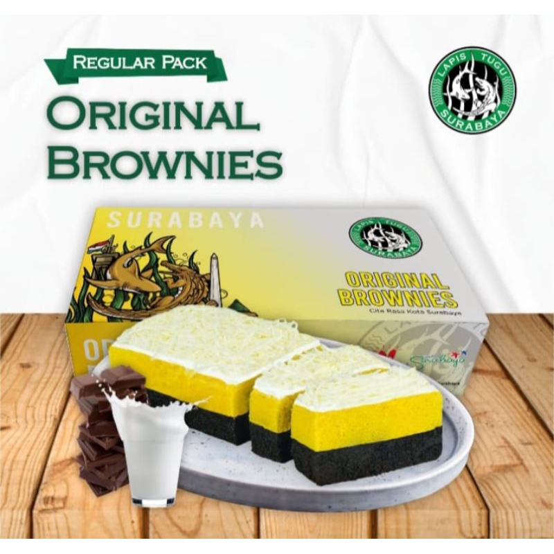 

Lapis Tugu Surabaya Brownies