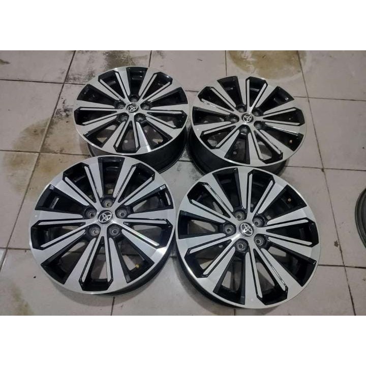 VELG MOBIL COPOTAN STANDAR AVANZA VELOZ RING 16 PCD 5X100 BLACK POLIS