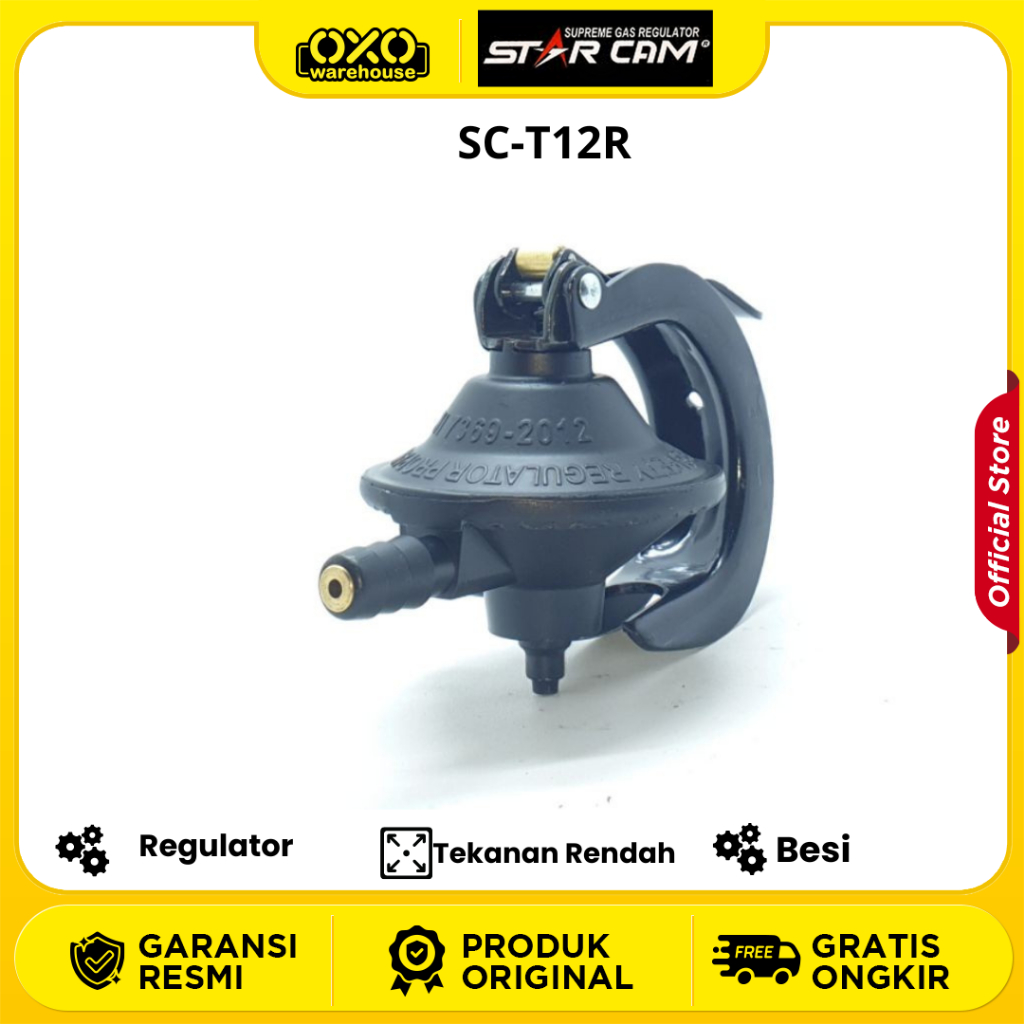 STARCAM Regulator Lpg SC-T12R /SC-23S / SC-T12R garansi resmi