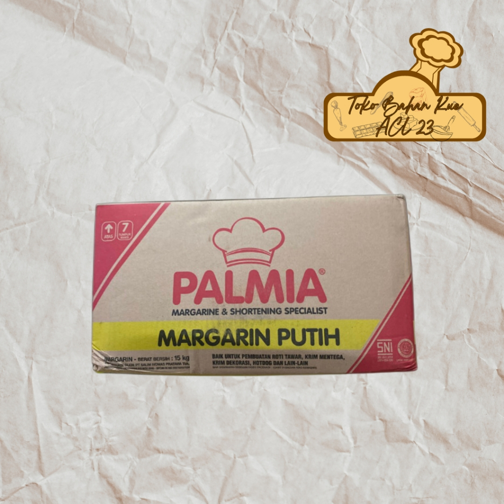 

Mentega Putih Asin/Margarin Putih/Shortening Putih/Lemak Reroti Salted Palmia Repack 1Kg 500gr 250gr