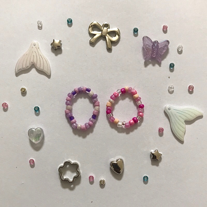 lavey.too || cincin couple with bestie || cincin barbie manik manik cincin lucu