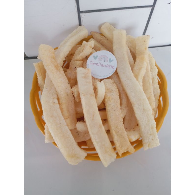 

kerupuk rambak 250g/kerupuk rambak matang gurih banget