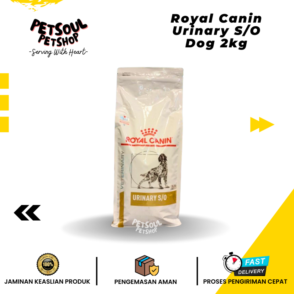 Royal Canin Urinary S/O Dog 2kg | RC Makanan Anjing Urinary SO