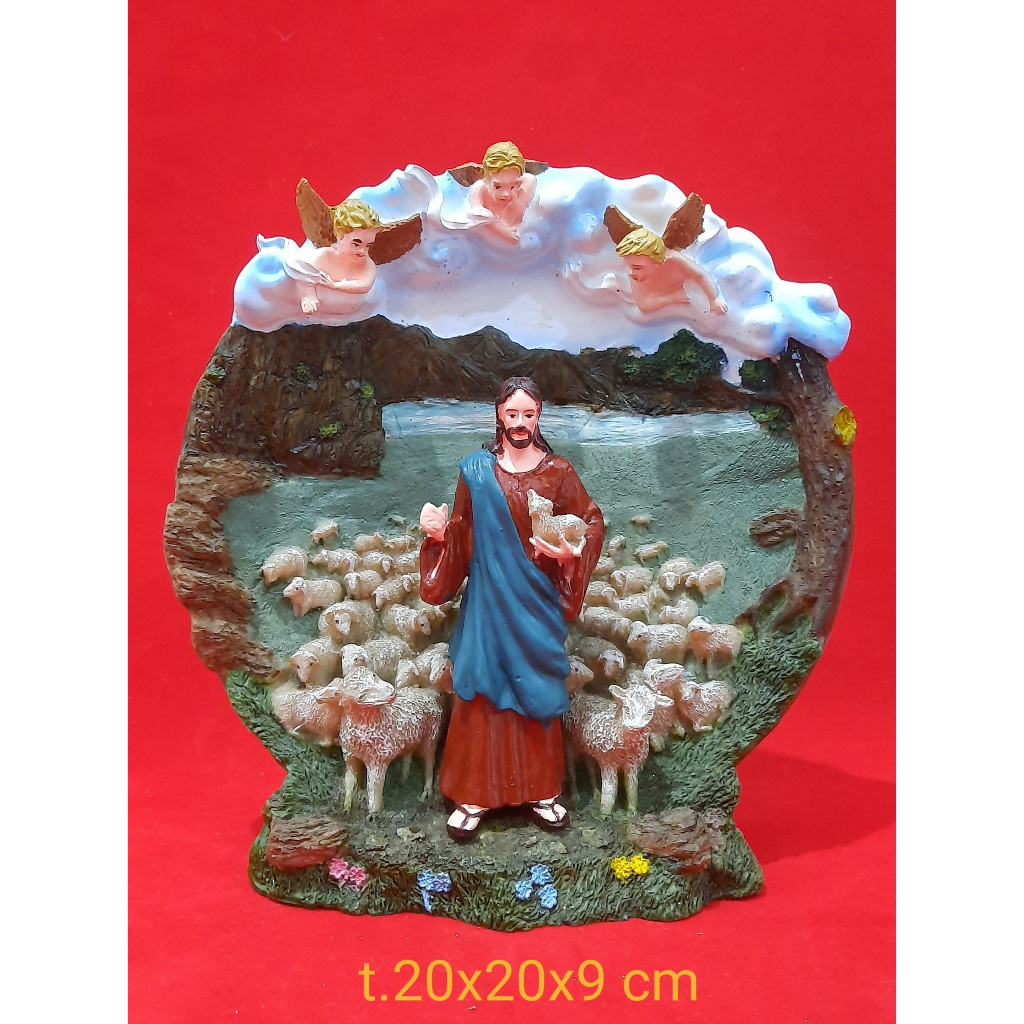 Patung gembala sapi T20 cm