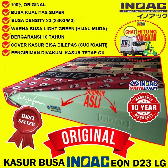 Kasur Busa Tebal 20 CM Yukata ORIGINAL RESMI - Kasur Lantai Matras Murah Original Yukata