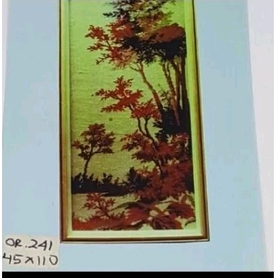 KRISTIK KRUISTIK SULAM 1 SET CROSS STITCH ORCHID OR 241