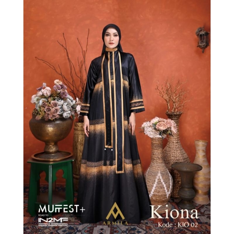 [ARMILA SYARI] GAMIS SYARI PREMIUM/SET DRESS "KIONA DAILY" BY ARMILA SYARI